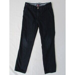 Tommy Hilfiger Boys Blue Khaki Pants Size 8 Used-excellent shape